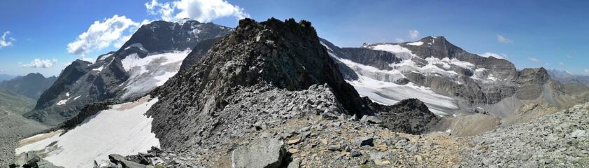 ...dal colle sud di Bonneval.