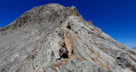 salto di roccia - qui mi sono fermato