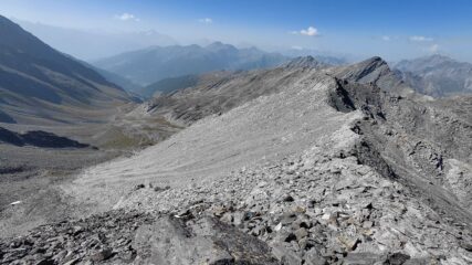 cresta e sfasciumi per arrivarci