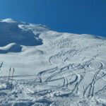 Discesa in polvere spettacolare