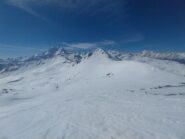 Dalla cima verso Sud