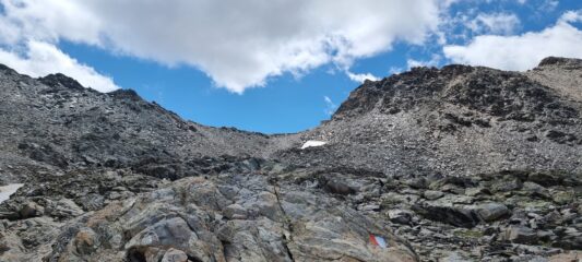 il colle del Lupo in vista