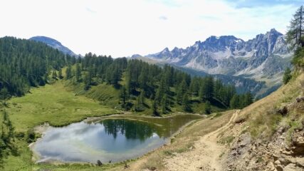 il più basso dei laghetti del Sangiatto