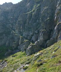 Scalinata verso il Colle Bojret