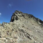 Verso la Grande Chenalette dal punto panoramico