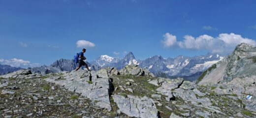 Grandi panorami verso la pointe de Drône