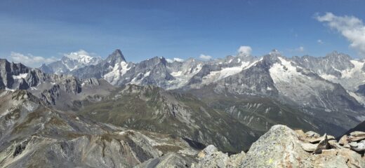 Panorama top dalla pointe de Drône