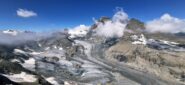 Dalla vetta verso Gr Combin e glacier du Mont Durand