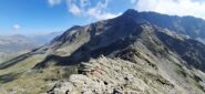 La breve cresta finale che porta in cima