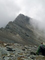 il Monte Ferra dalla cima