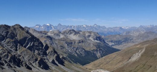 Vista sugli Ecrins
