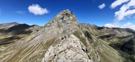 Dalla quota più alta il Bucie quasi si tocca