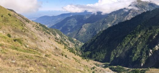 Lungo ritorno a valle