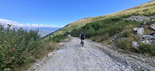 Sotto la stazione di sci