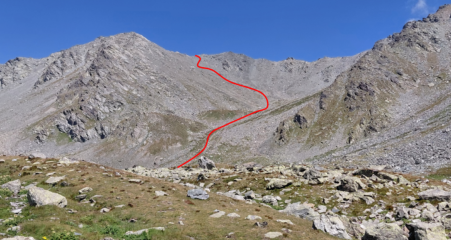 a grandi linee il percorso seguito