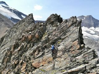 ...Enzo verso la punta di Sea.
