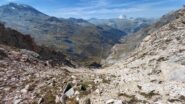 la ripida picchiata di rientro