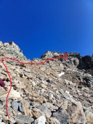 traverso sotto l'intaglio