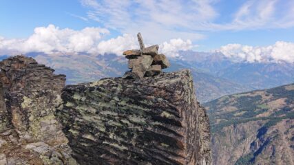 La curiosa vetta centrale, la più alta