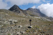 Al Col de Raye Chevrere, con la cresta per l’Avic