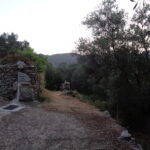 la partenza del sentiero e la prima fontanella