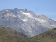 Il gruppo del Vignemale visto qualche giorno prima da sud-est