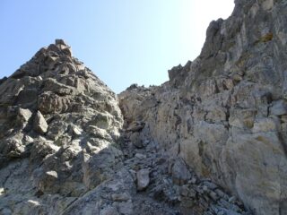 Ultimo camino prima dell'arrotondata vetta