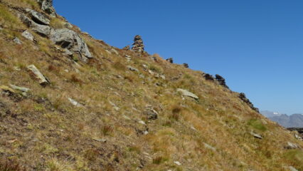 L' Ommo (confine tra il vallone di Saint Marcel e di Laures)