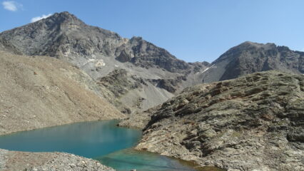 Colle e cima dal rifugio