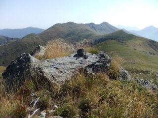 In vetta a Punta Torracca