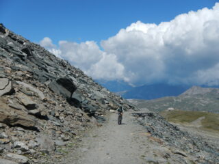 ultimo tratto di salita per il Monte Malamot