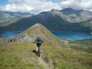 sul sentiero verso la panoramica dorsale