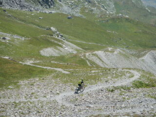 discesa nel Vallone Maurin