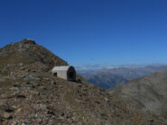 Anticima W e stazione della teleferica militare