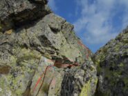 Forcella e corde fisse