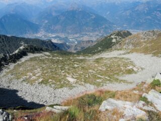 Fornale di Rina visto dalla vetta
