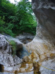 Pozza prima della calata più alta (parte bassa)