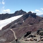 Albergo e vetta visti dalla Croda Grigia