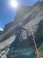 Claudio sul tiro finale, splendida placca