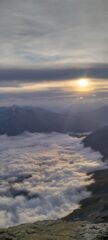 Vista verso il tramonto