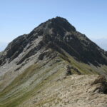 il sentiero per il Crou de Bleintse