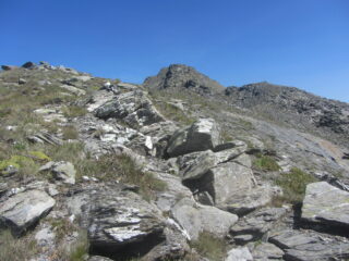 La meta dai pressi del col des Roches.