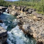 Il canyon Abiskojåkka