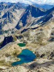 Il Lago Soprano di Fremamorta dalla vetta
