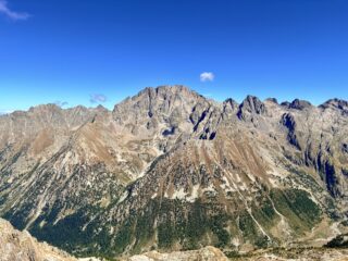 La Serra dell’Argentera dalla vetta