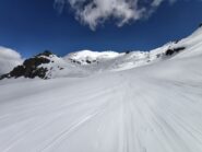 Parte alta della salita