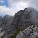 Dall'uscita della via verso l'Ongania