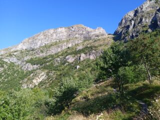 Salita verso il Passo delle Mastrelle 
