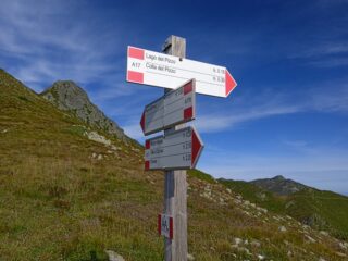 Deviazione per il Lago del Pizzo 