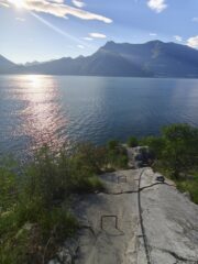 Placca finale di discesa